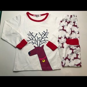 Vogue Fashion Reindeer Pajamas 3T-4T